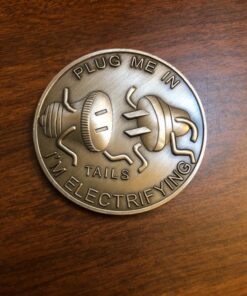 Thompson Emporium Man Humor Plug Me in Heads & Tails Good Luck Novelty Coin - Gift for Men 8 71HuZWrd4PL