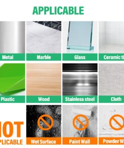 CREGEAR Double Sided Tape Heavy Duty, 1.18" x 16.5 FT Extra Large Nano Adhesive Tape, Clear Mounting Tape Strong Adhesive Strips, Multipurpose Wall Hanging Tape Sticky Carpet Photo Frame Poster 16.5FT 1Pack 29 71HugQJmUsL 2