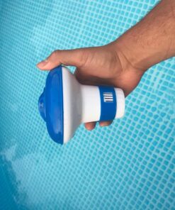 ATIE Collapsible/Retractable Pool Spa 1" Chlorine/Bromine Tablet Dispenser for Pool, Spa, Hot Tub, and Fountain, Perfect for Inflatable & Above-Ground Pools 26 71Huksq 47L