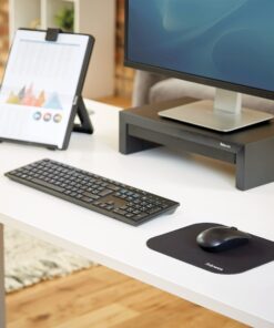 Fellowes Mouse Pad - Black 1 Count (Pack of 1) 30 71HvBatwRsL