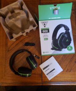 Turtle Beach Stealth 600 Gen 2 USB Wireless Amplified Gaming Headset - Licensed for Xbox Series X, Xbox Series S, & Xbox One - 24+ Hour Battery, 50mm Speakers, Flip-to-Mute Mic, Spatial Audio - Black Stealth 600 USB 41 71HvpB6Ak1L