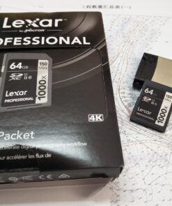 Lexar Professional 1000X 64GB (2-Pack) SDXC Uhs-II Cards 64GB 2 Pack 27 71Hxe3BHo5L