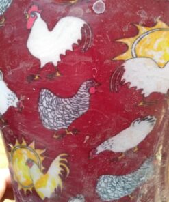 Sloggers Waterproof Garden Rain Boots for Women - Cute Mid-Calf Mud & Muck Boots with Premium Comfort Support Insole 8 Chickens Barn Red 29 71Hxe7ryvdL