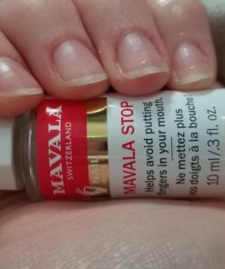 Mavala Stop Deterrent Nail Polish Treatment | Nail Care to Help Stop Putting Fingers In Your Mouth | Bitter Taste | Easy Application | For Ages 3+ | 0.3 Fl Oz 0.3 Fl Oz (Pack of 1) 59 71HxjIJQTDL