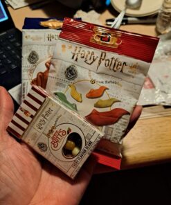 Harry Potter Jelly Gummy Candy Slugs, Bertie Botts Every Flavour Jelly Beans & Chocolate Crispy Frog (Bundle of 3 Items) 3 Piece Set 22 71HzMwo5gzL