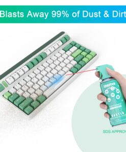 Alternative view of Compressed Canned Air Duster for Computer - iDuster Disposable Electronic Keyboard Cleaner for Cleaning Duster, 2PCS(3.5oz) 3.5oz 2PCS