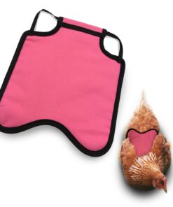 Hen Saver Hen Apron/Saddle, Single Strap, Small/Medium, Awareness Pink Medium 20 71I LJzG5AL