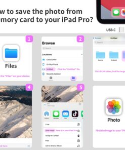 USB C SD Card Reader for Mac/iPhone 15/iPad, 3-Slot USB C to CF/SD/TF Card Reader Supports Compact Flash/Micro SD Card Compatible with MacBook Pro/Air iMac M1 M2 Android Galaxy S21 S22 S23(White) White(3 in 1) 14 71I UeikKwL
