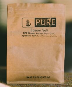 Pure Original Ingredients Epsom Salt (1 lb) Pure Magnesium Sulfate, Food Grade, Soaking Solution 1 lb 12 71I eVXB kL
