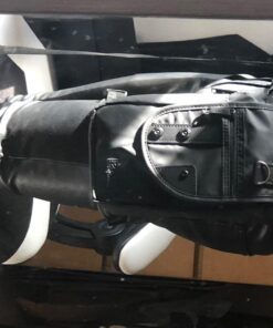 Hebetag Oxford Hiking Waist Pack Motorcycle Drop Leg Bag for Men Women Bike Riding Cycling Tactical Thigh Fanny Pouch Outdoor Travel Fishing Camping Casual Daypack Black #01Black 46 71I093t4gTL