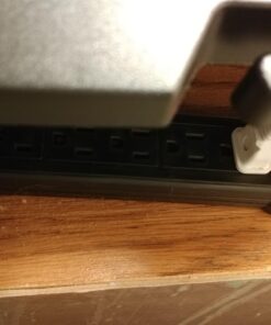 Amazon Basics Rectangular 6-Outlet Surge Protector Power Strip, 6-Foot Long Cord, 790 Joule - Black 1-Pack 30 71I0XifJ1yL