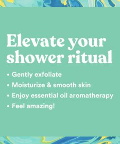 ASUTRA Dead Sea Salt Body Scrub Exfoliator (Invigorating Eucalyptus), NEW BIGGER 16 oz size | Ultra Hydrating, Gentle, & Moisturizing | Coconut, Eucalyptus, and Marjoram Oils | Includes Wooden Spoon Invigorating Eucalyptus 19 71I0cXwlXML