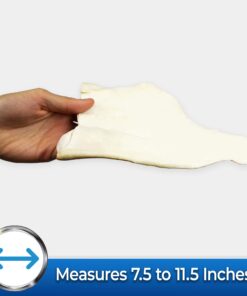 PET MAGASIN Rawhide Alternative Natural Jumbo Cow Ears 12-Pack Dog Treats Super Chew Long-Lasting, Made in Registered Facility 25 71I1M1tI82L