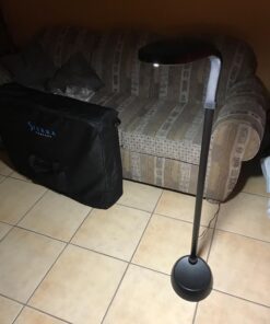 Lavish Home (72-1515) 5 Feet Sunlight Floor Lamp With Adjustable Gooseneck - Dimmer Black 20 71I1P7B3PL