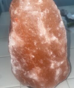 Windsor Seasons Hand Crafted Natural Large 9-Inch Crystal Himalayan Salt Lamp with Neem Wood Base, 6-Feet Cord, Dimmer Switch and Bulb 42 71I1l9tGUGL