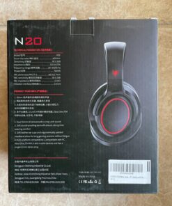 NUBWO N20 Gaming Headset with Mic - Compatible with PS5, Xbox One, Nintendo Switch Lite, PC, Laptop, and Mac, Over Ear Headphones with Noise Cancelling Microphone 30 71I2bJbfZXL