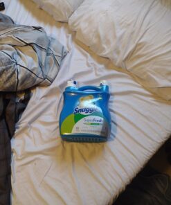 Snuggle Plus Super Fresh Liquid Fabric Softener with Odor Eliminating Technology, Original, 95 Fluid Ounces, 90 Loads 95 Fl Oz (Pack of 1) 32 71I2f9iu95L