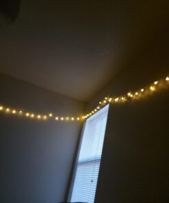 100 LED Globe String Lights, Ball Christmas Lights, Indoor/Outdoor Decorative Light, USB Powered, 39 Ft, Warm White Light - for Patio Garden Party Xmas Tree Wedding Decoration by SPIRITUP warm white(no plug) 32 71I2tDGamTL