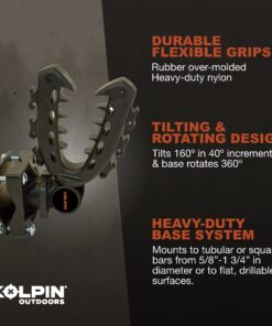 Kolpin Rhino Grip XL - UTV Roll Bar Mount - 21535,Black XL Pair 33 71I39tLFMNL