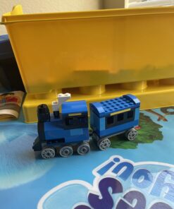 LEGO Classic Medium Creative Brick Box 10696 Building Toy Set - Featuring Storage, Includes Train, Car, and a Tiger Figure, and Playset for Kids, Boys, and Girls Ages 4-99 58 71I3VFIC39L