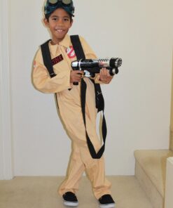 Ghostbuster Deluxe Child's Costume with Blow Up Proton Pack, Medium 23 71I3q9QVWgL