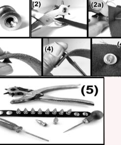 Round Flat Head Chicago Screws Buttons for Leather Crafting, 1/4 Inches (6mm) Repair Screw Post Fastener, Metal Nail Rivet Studs, Bronze, 30 Sets, Diameter 5/16 Inches (8mm) 30 pcs 8 71I3qRaMf0L