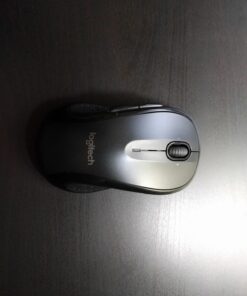 Logitech M510 Wireless Computer Mouse – Comfortable Shape with USB Unifying Receiver, with Back/Forward Buttons and Side-to-Side Scrolling, Dark Gray 52 71I49UBOOL