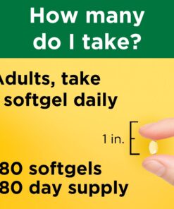 Nature Made Extra Strength Vitamin D3 5000 IU (125 mcg), Dietary Supplement for Bone, Teeth, Muscle and Immune Health Support, 180 Softgels, 180 Day Supply 180 Count 22 71I4VnEZTHL