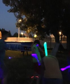 Ninja Toys Meet Samurai Swords in Glow Battle | Ninja Toys for Boys | Ages 8-12+, 2-4 Players | Kids Sword Game | Glow in The Dark Games | Glow Swords for Kids 8-12+ | A Thrilling Ninja Sword Game! 51 71I5Zvr HeL
