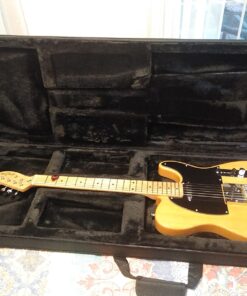 Gator Cases Lightweight Polyfoam Guitar Case fits Stratocaster and Telecaster Style Electric Guitars (GL-ELECTRIC),Black 41 71I5gT8kqL