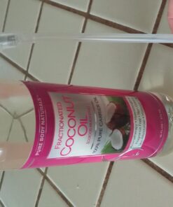 Organic Fractionated Coconut Oil for Skin and Hair, 4 fl oz - Liquid Carrier Oil for Diluting Essential Oils, Hair Growth & Skin Moisturizer - by Pure Body Naturals 47 71I6Gn7ikCL