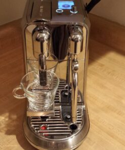 Breville Nespresso Nespresso Creatista Plus Coffee Espresso Machine, Brushed Stainless Steel BNE800BSSUSC Silver 45 71I6rGViEaL