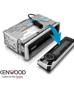 New Kenwood Outdoor Waterproof ATV Bike Yacht USB AUX Radio Bluetooth, 6x 6.5 Inch Silver Marine Speakers, 400W Marine Amp -Outdoor Audio Kit 10 71I7yHoL3YL