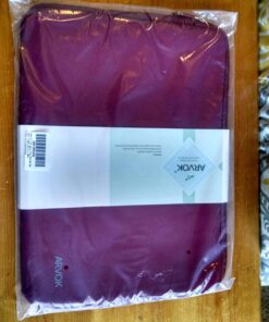 ARVOK 15 15.6 16 inch Laptop Sleeve Ultra-Thin Case MacBook pro 16 inch Sleeve Water-Resistant Notebook Computer Pocket Tablet Briefcase Carrying Bag/Pouch Skin Cover for HP/Dell/Lenovo/Asus/Acer 15 inch Wine Red 52 71I8S5us5L