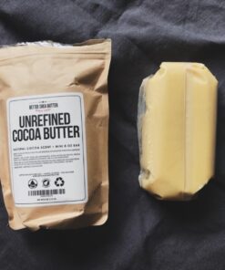 Better Shea Butter Raw Cocoa Butter - Unrefined, 100% Pure, Food Grade - Use for Cocoa Lip Balm, Stretch Marks Cream, Cacao Butter Cream, Scars Oil, Whipped Lotion - Skin & Hair Moisturizer 8 oz Block Bar 8 Ounce (Pack of 1) 40 71I8fbv88qL