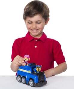 Paw Patrol 6045905 Chase’s Ultimate Rescue Police Cruiser with Lifting Seat and Fold Out Barricade 20 71I8tnTpw2L