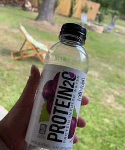 Protein2o 15g Whey Protein Isolate Infused Water, Ready To Drink, Sugar Free, Gluten Free, Lactose Free, Harvest Grape, 16.9 oz Bottle (Pack of 12) 22 71I9aGXx8aL