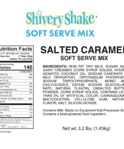 Alternative view of ShiveryShake Salted Caramel Soft Serve Ice Cream Mix