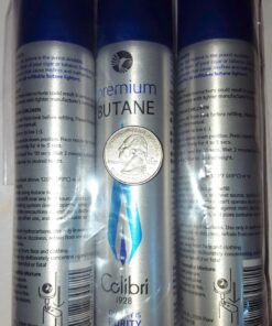 Colibri Premium Butane Fuel Refill for Lighters, Butane Torch Replacement Canisters, 99.999% Pure Butane Refill Fluid for Lighters, 90ml (3.04fl oz) Cans, Pack of 3 28 71I9dc4d NL