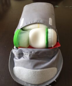 OXO Tot On-The-Go Wipes Dispenser with Diaper Pouch, Gray 45 71I9y5k9cHL