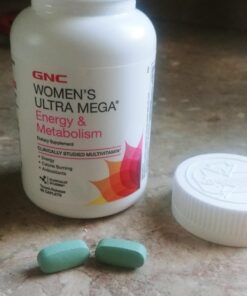 GNC Womens Ultra Mega Energy and Metabolism Multivitamin for Women, 90 Count, for Increased Energy, Metablism, and Calorie Burning 90 Count (Pack of 1) 22 71IAD4j4SCL