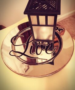 Blinggo Vinyl Decal Live Every Moment, Laugh Every Day, Love Beyond Words Wall Quote Black 15'' X 22'' 20 71IAXqCGLL