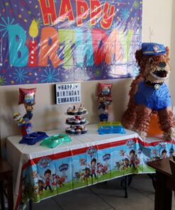 Paw Patrol Adventures Disposable Plastic Table Cover - 54" x 96", 1 Piece - Perfect for Birthday Parties and Themed Events 21 71IAgRsPH5L
