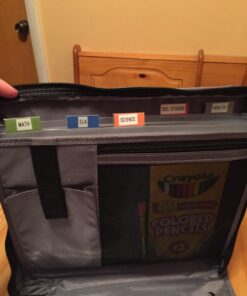 Five Star Zipper Binder, 2 Inch 3 Ring Binder, Expansion Panel, Durable, Black/Red/Gray (29052BE7) Black-red-gray 18 71IBHdHBcwL