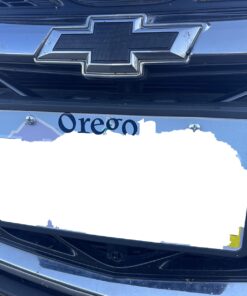 Intermerge License Plate Frames, 2 Pack, Universal US Car Black TPU Bracket Holder. Rust-Proof, Rattle-Proof, Weather-Proof with Drainage Holes Car Accessories 40 71IBV3tJs8L