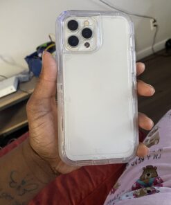 ORIbox Case Compatible with iPhone 13 Pro Max and 12 Pro Max, Heavy Duty Shockproof Anti-Fall Clear case Crystal Clear 30 71IBYfsGQRL