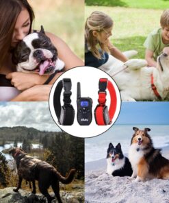 Alternative view of eXuby 2X Shock Collar for Small Dogs w/ 1 Remote & Training Dog Clicker - 3 Modes (Sound, Vibration & Shock) - Rechargeable Batteries - Very Fast Results