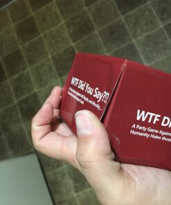 WTF Did You Say A Party Game Against All Dignity and Morality Full Game, XL Set of 594 Cards 13 71IC0ycMSjL