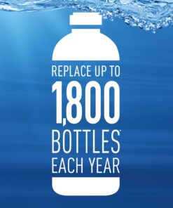 Brita Water Bottle Replacement Water Bottle Filters, Black, 5 Count 5 Count (Pack of 1) Filter 17 71ICmwMJ5lL