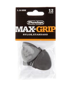 Jim Dunlop Max-Grip® Nylon Standard, Carbon, 1.14mm, 12/Player's Pack 12 Pack 8 71IDW0YpFjS